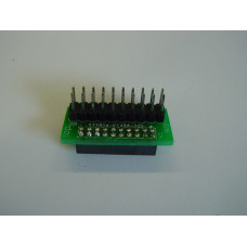 2mm to 2.54mm Adapter, 20 Pin, Centered