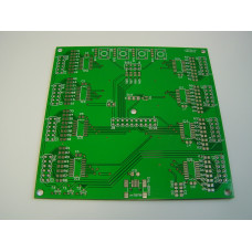 RGB clock - PCB with Components